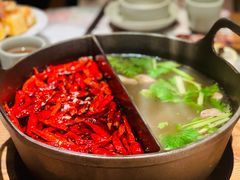 草本鸳鸯锅-盡膳口福跷脚牛肉火锅(晶耀前滩店)