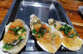 Freshly Killed Large Oyster
