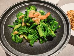 石烹虾西兰花-北平食府·北京烤鸭(北京西站六里桥店)