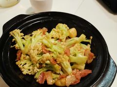 啫啫花菜煲-禄興記香港大排档(歌斐中心店)