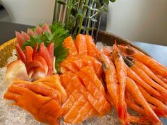 三文鱼刺身-稻早料理美术馆(城阳店)