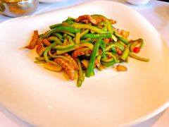 虾虎肉炒黄瓜-开海·红岛海鲜虾水饺(石老人店)