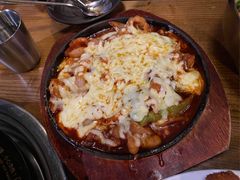 辣炒芝士鸡爪-包装马车·韩国料理·포장마차