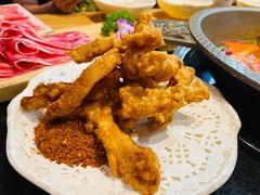 现炸酥肉-潘小辣鲜肉老火锅