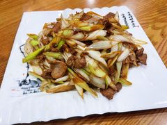 葱爆羊肉-西北朗益和穆斯林餐厅