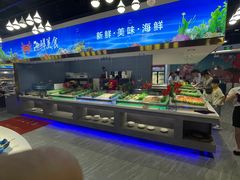 自助取餐区-鼎级香· 火锅烤肉自助丨涮烤一体(蜀山唯品会店)