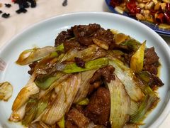 京葱爆羊肉-小吊梨汤·北京菜·烤鸭(鸟巢店)