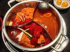 冷锅鸭血-周师兄大刀腰片火锅(解放碑总店)