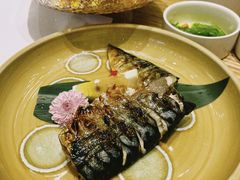 盐烤青花鱼-鹤菊怀石料理(江北店)