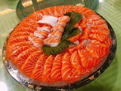 三文鱼刺身-盛港湾海鲜食府(黄沙店)