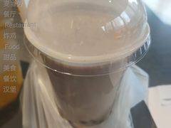 红豆双皮奶风味珍珠奶茶-麦当劳(南京路2店)