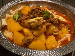 沙湾原始大盘鸡-丝路金桃·新疆菜(徐汇店)