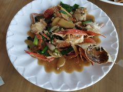 姜葱炒蟹-七鲜渔港美食餐厅(巽寮湾海景店)
