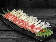 金针菇五花肉-金九姬黑牛烤肉料理(杨舍老街店)