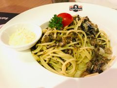 xo酱松茸牛肝菌意大利面-5号公路餐厅(曼哈顿店)