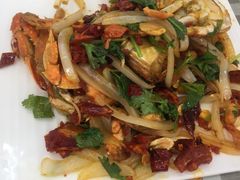 特色香辣蟹-烁佳海鲜大馅饺子