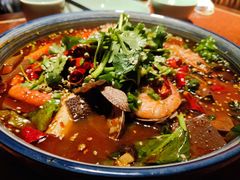 海鲜毛血旺-绿茶餐厅(蓝色港湾店)