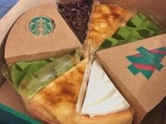 蛋糕甜品两块装-星巴克(成都锦里店)