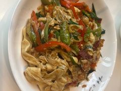 火腿炒农家豆腐皮-辣公子·千岛湖私房菜(滨江店)