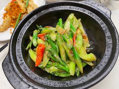 啫啫虾酱芥兰煲-肥仔文澳门猪骨煲(南京西路店)