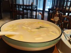 奶汤蒲菜-崔义清鲁菜馆(大明湖店)