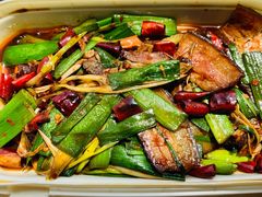 湘西腊肉炒蒜台-望湘园·洞庭渔宴(永旺店)