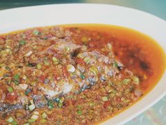 家常豆瓣鱼-锦江宾馆-花园餐厅