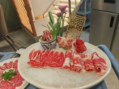招牌原切牛肉拼盤-喜聚薈·花膠雞海鮮火鍋(越秀店)