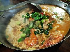 豆腐配虾-小乡小镇·传承桐庐土菜·老板亲自烧的菜