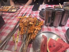 -生火火·地摊小炉子烧烤自助.鲜切牛羊肉(龙湖北城天街店)