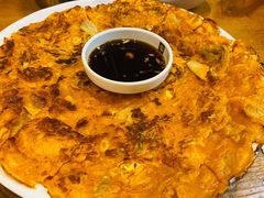 泡菜饼-喇喇排骨火锅·传统韩式脊骨汤(望京西园总店)