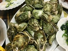 野生海蛎白灼-原龙海鲜大排档(美食地标店)