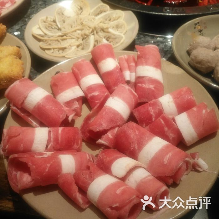 蜀大侠火锅滋养肥牛卷图片-北京四川火锅-大众点评网