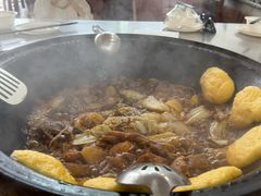 -粘豆包柴火铁锅炖
