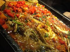 -探鱼·鲜青椒爽麻烤鱼(三水广场店)