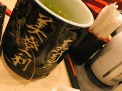 餐具摆设-梅丘·寿司の美登利(银座店)
