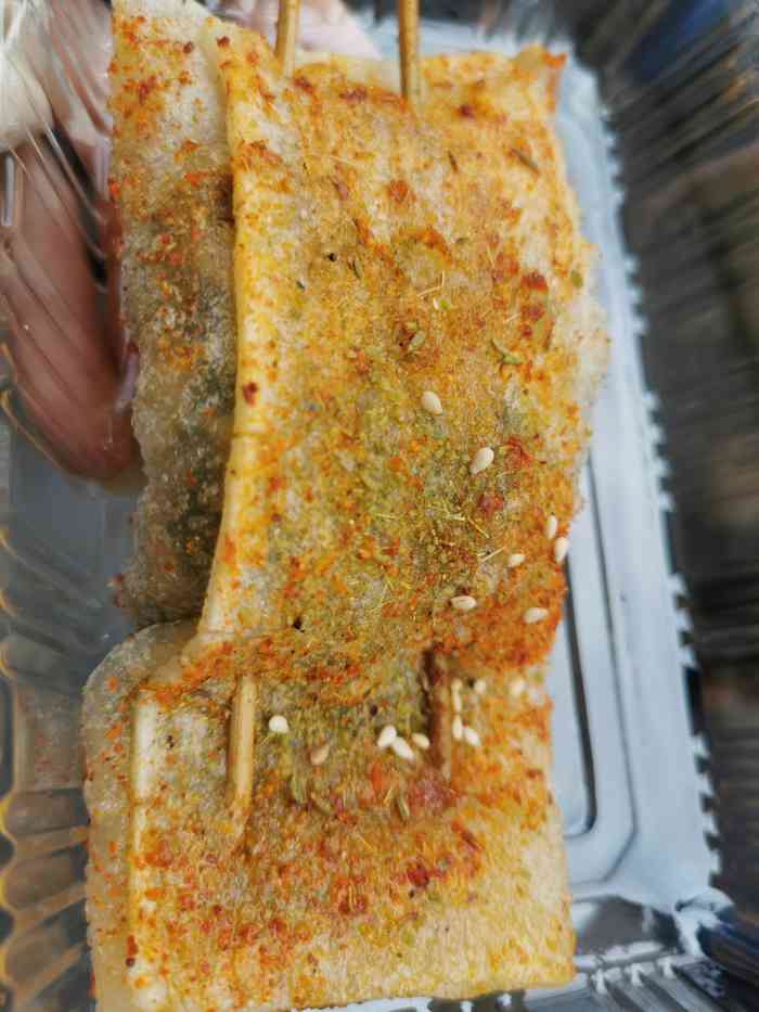 陈记苕皮豆干-"到成都来玩,来到有名的建设路吃小吃,找了.