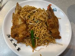 無骨雞翼炒出前一丁-海王冰室(皇朝店)