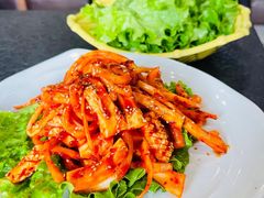 桔梗拌鱿鱼-金刚山(学府路店)