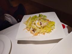 传统凯撒沙拉配鸡胸肉-橘洲1910花园江景西餐厅