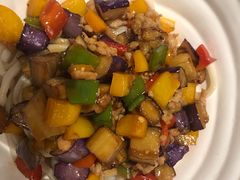茄子肉丁打卤面-乐三里屯面馆(阿那亚店)
