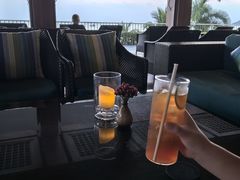 -日落吧·海景咖啡厅·餐酒吧·鸡尾酒·下午茶·乐队表演·浪漫夕阳·三亚文华东方酒店