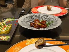 琥珀香醋带鱼卷-北京王府井希尔顿酒店·秦唐中餐厅Chynna