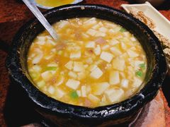 石锅鸡汤豆腐-绿茶餐厅(蓝色港湾店)