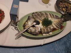 -海派美食·家宴海鲜青岛菜·石锅鲽鱼头(东方城店)