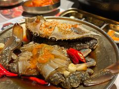 -草家酱蟹炭火烤肉店(珲春南路一店)