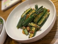 炒秋葵-小大董·烤鸭(王府井apm店)