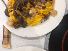 至尊滑蛋三拼饭-有章牛杂(石厦店)