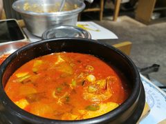 海鲜嫩豆腐汤-姜虎东白丁烤肉(苏州中心店)