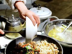 火焰烧汁牛蛙-筒子骨炖黄鸭叫·許家故事(凯德广场店)